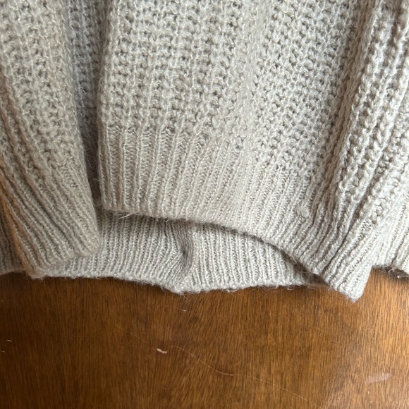 Cozy Cream Knit Cardigan Sweater - Picture 7 of 7